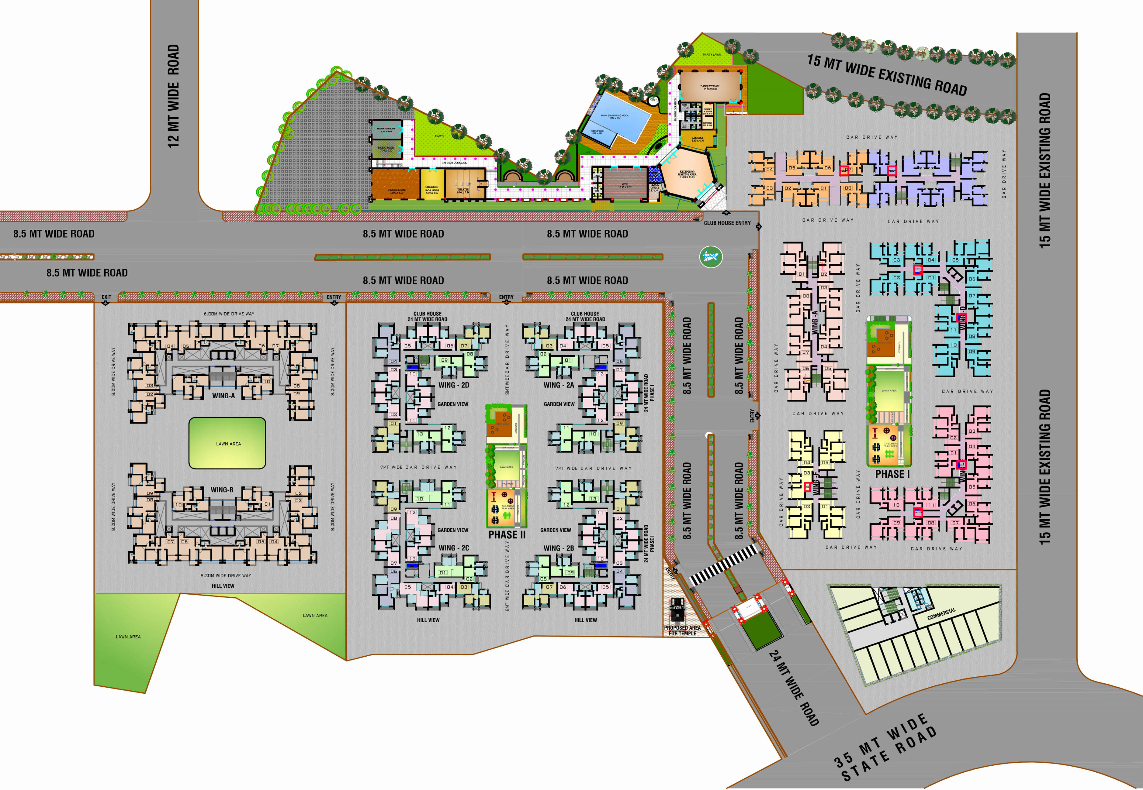 Belantara layout Plan